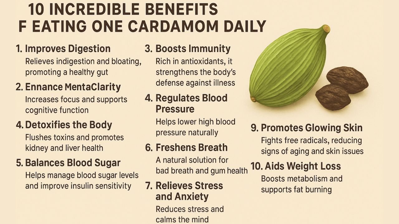 Eating One Cardamom Daily