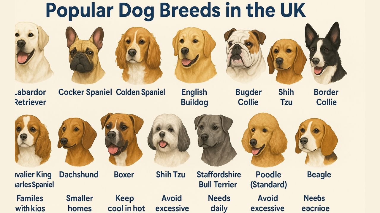 Top 15 Most Popular Dog Breeds in the UK