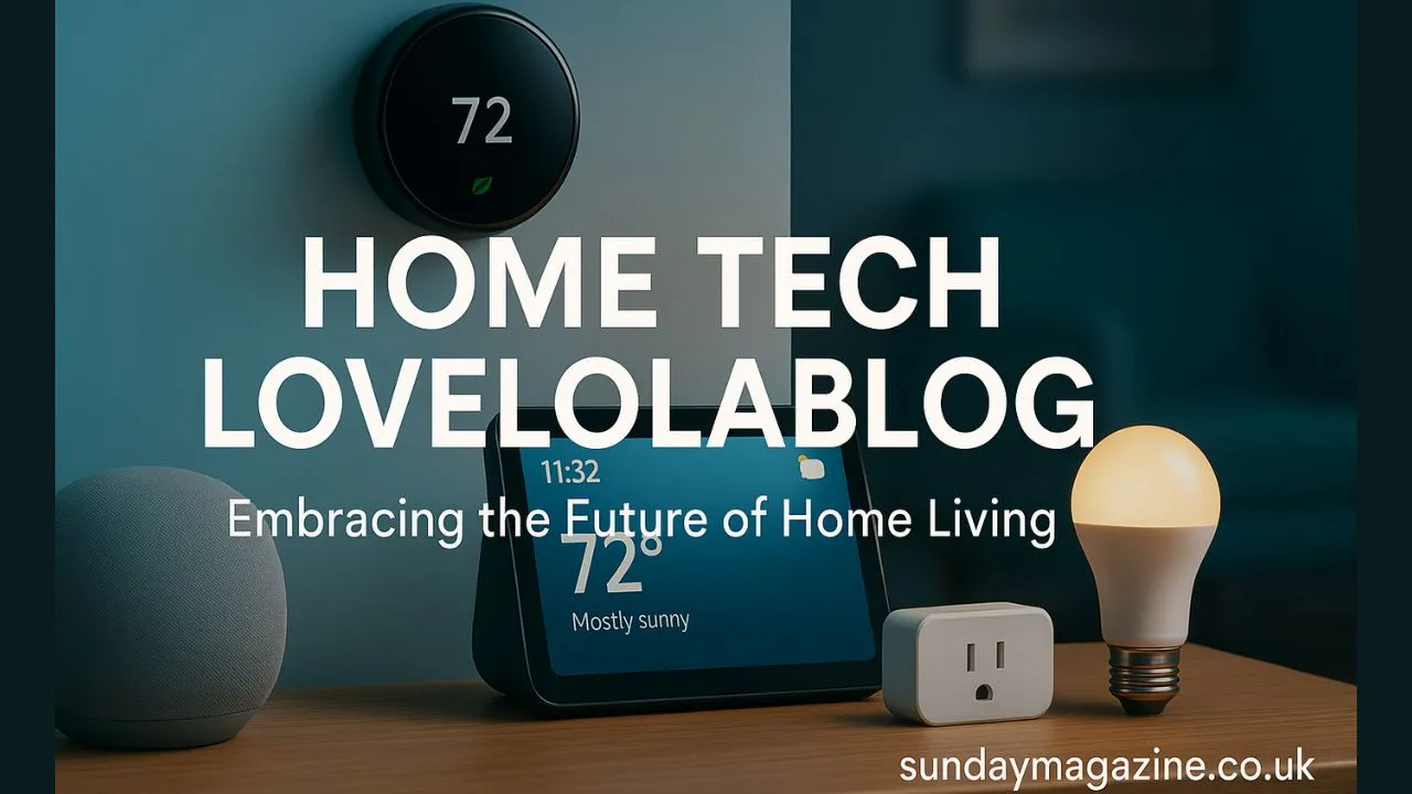 Home Tech Lovelolablog